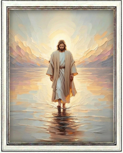 Jesus Walking on Water III - Canvas