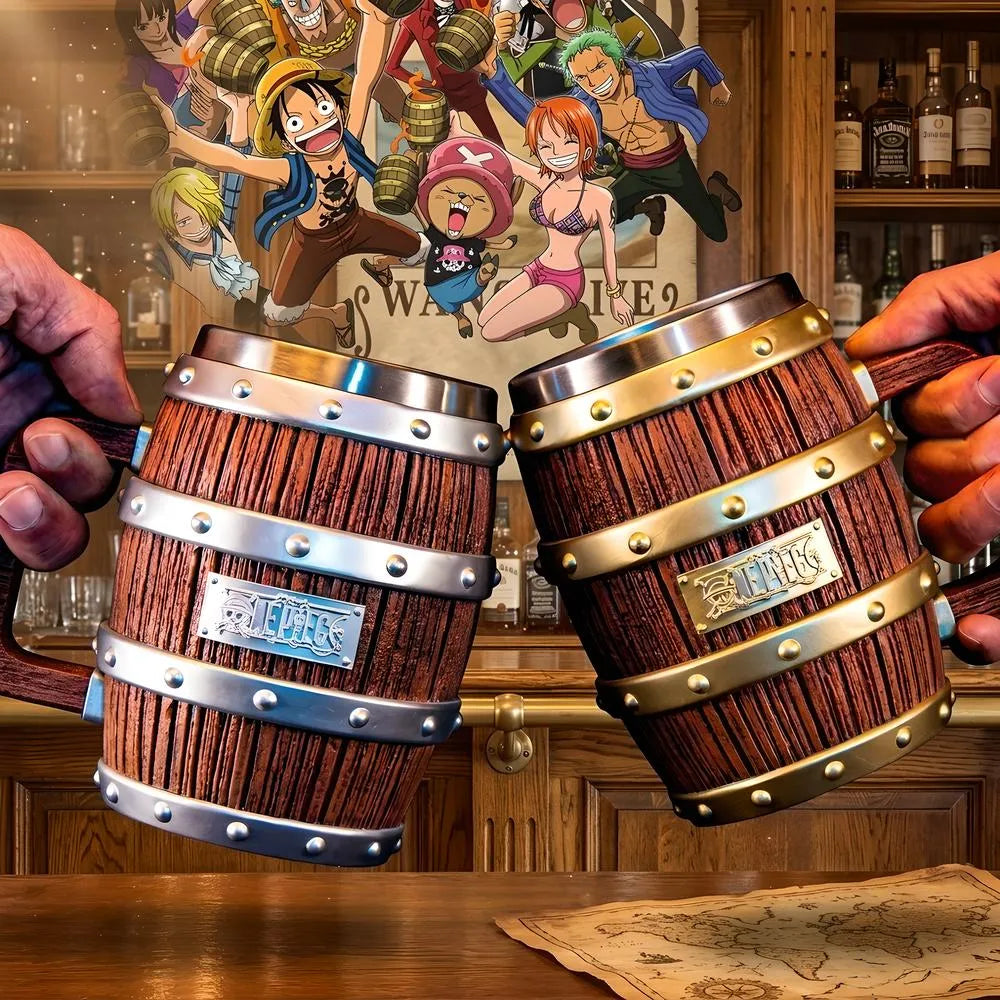 One Piece Barrel Mug