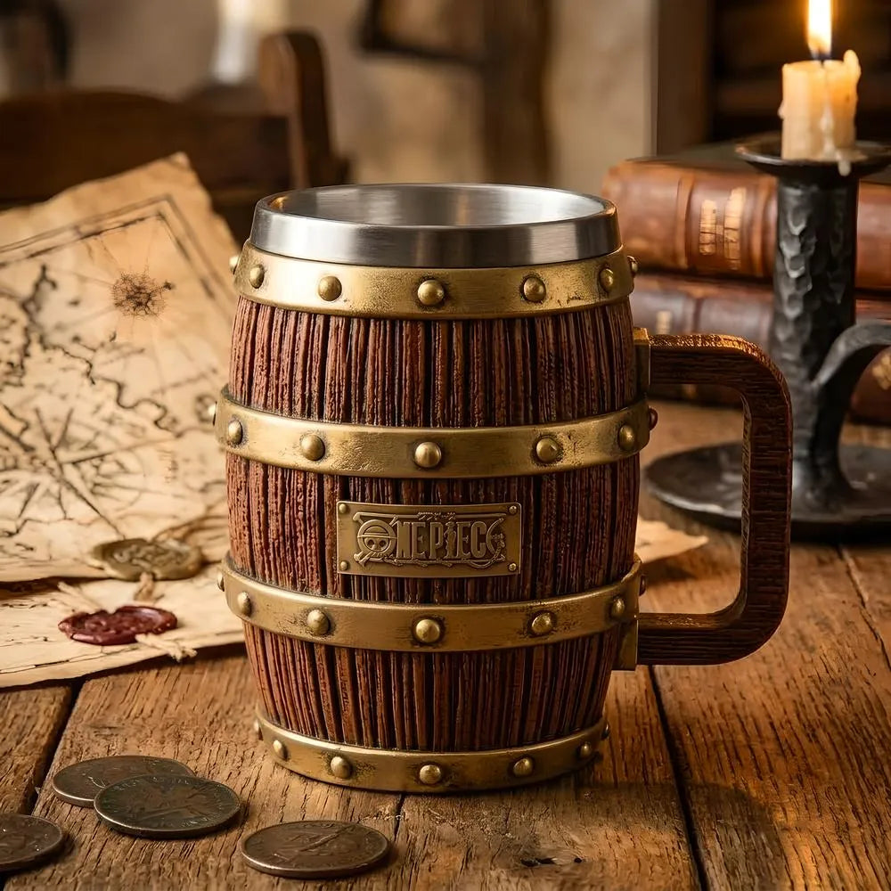 One Piece Barrel Mug